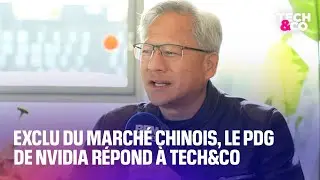 Exclu du march&eacute; chinois, le PDG de Nvidia r&eacute;pond &agrave; Tech&Co