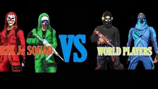 B2K JR SQUAD vs WORLD PLAYERS| Playing Squad | Streaming with Turnip