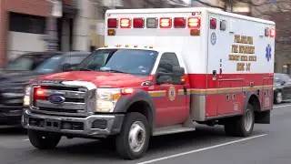 Philadelphia Fire Department Medic 50B Responding