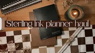 Sterling Ink Common planner haul & my indecisiveness