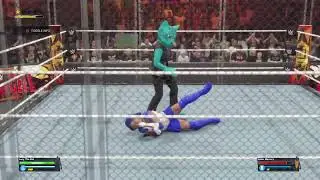 WWE 2K24: Люси Кэт против Сейлор Меркьюри