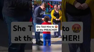 Kid Cusses at Preacher 🤬
