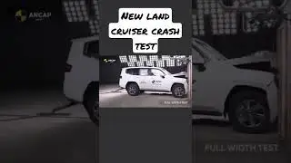 Toyota Landcruiser 2022 crash test