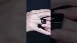 Black stone ring for men - StavFashion #shorts