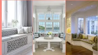 HOME DECOR WINDOW SEAT DESIGN IDEAS 2022 || WINDOW BENCH DESIGN || SPACE SAVING HOME FURNITURE IDEAS