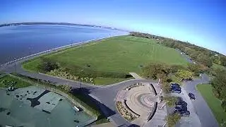 Otterspool Waterfront by drone