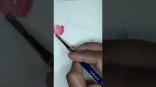 1 Strok Painting Tutorial for Beginners 😱❤#shorts #viralvideo #youtubeshorts #trending
