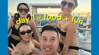 Cruise Day 1: Boarding, Pizza, & Pool Deck Fun | Discovery Princess 🚢🇲🇽 VLOG