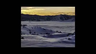 Sunset over Fog, from Badger Mountain.  Wenatchee,  Cascade Mountains, Cloud Nine