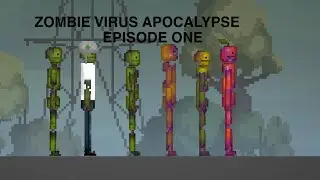 Zombie virus Apocalypse Ep 1 (Zombie virus syringe spreads zombies)