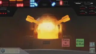 Proton Smashing Reactor Core Start-up And Meltdown