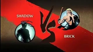 Shadow Fight 2 Gameplay - Walkthrough - Shadow Vs Brick Part - 2