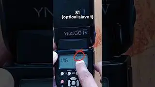 How to activate Optical Slave of YN560 iv #photography #tips #foryou #fyp #flash #flashphotography