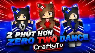 &ldquo;2 Ph&uacute;t Hơn - Zero Two Dance&ldquo; 2.0 - Mine-imator Minecraft Animation #minecraft #animation