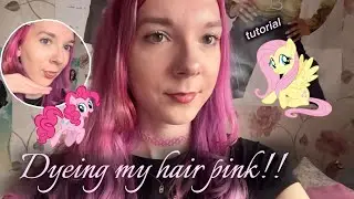 Dyeing My Hair Pink!! | BIG Transformation 💕