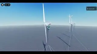 inside a Vergnet Wind turbine in Roblox (read description so soon i could record the pr one)