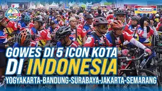GOWES di 5 KOTA BESAR di Indonesia! | Fun Bike Indomaret 2023