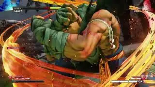 STREET FIGHTER V Sagat vs Urien