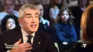 LE INVASIONI BARBARICHE 11/02/2011- Daria Bignardi intervista Casini