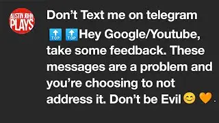 Dear Youtube Block the Word Telegram