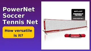 REVIEW (2025): PowerNet Soccer Tennis Net. ESSENTIAL details.