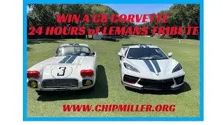 WIN a C8 CORVETTE 1960 24 Hours of LeMans Tribute!