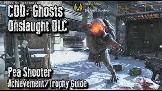 COD: Ghosts - Onslaught DLC - Pea Shooter Achievement/Trophy Guide - Killing Rhino with Pistol