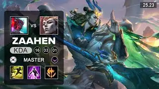 Zaahen vs Yone Top - KR Master - Patch 25.23 Season 15