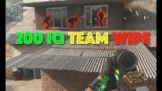 WARZONE 200 IQ Team Wipe #cod #warzone #200iq #teamwipe #1v3 #trios