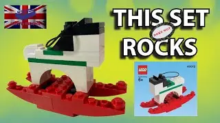 LEGO set 40072 - December (2013) - Monthly Mini Model Build - Rocking Horse- Build and Review