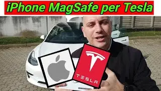 Tesla supporto MAGSAFE per IPHONE #tesla  #teslaaccessori #teslaapple #apple #magsafe #iphone