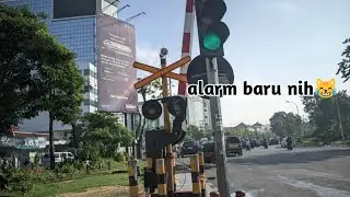 ALARM BARU!! perlintasan kereta api royal plaza rsi wonokromo surabaya
