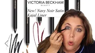 NEW Victoria Beckham Navy Noir Satin Kajal Liner!