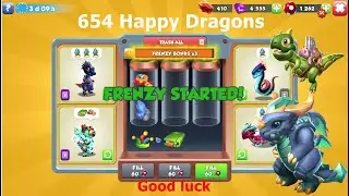 654 Happy Dragons Dragon Mania Legends | Unlikely and Green Agate Event | DML