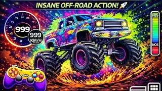 🔥 Monster Truck Mega Ramp Impossible Driver &ndash; Extreme Android Gameplay 🔥