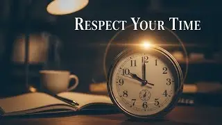 Respect your time value on time.motivatonal story with Bk