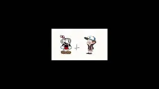 Cuphead+Dipper #cuphead #dipperpines #gravityfalls