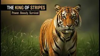 The Bengal Tiger. The Real King of the Jungle.  Endangered. Extraordinary. Essential.