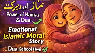 🥇 Power of Namaz & Dua 🌙 | Allah Is Near | Emotional Islamic Kids Story | Namaz Ki Barkat | Islamic