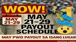 JUST IN: Social Pension + PWD PAYOUT Schedule! | May 21&ndash;29, 2025 | Saan Lugar Kasama?! #dswd