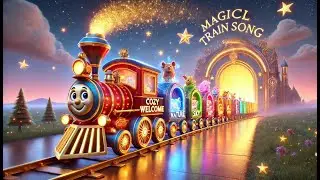 Magical Train Adventure Song For Kids | Fun Kids Journey | Nursery Rhyme