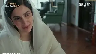 Pamaal Episode 22 | Best Moment 01 | Usman Mukhtar - Saba Qamar | Green TV Entertainment