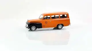 MODELLBIL, SJ- PV 210 Duett,-65, numrerad 40/50, Andre Models, skala 1:43.