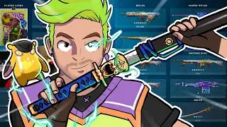 Я играл за НОВОГО АГЕНТА ГЕККО в штаб-квартире Riot со скинами ONI 2.0.