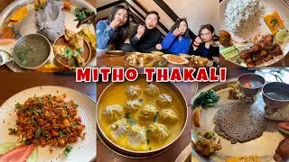 First Nepali Restaurant in Dehradun- MITHO THAKALI ❤️ Nepali Food **Jhol Momo, Chatpate, Dhido**