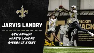6th Annual Jarvis Landry GiveBack Event | New Orleans Saints