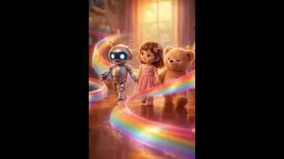Robo-Toto and the Gentle Wind Ribbon Parade | education #shorts | kids #ytviral #fun #funforkids