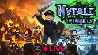 🔴LIVE - FIRST TIME PLAYING HYTALE!!! I'm so excited!! - Come Hang Out!
