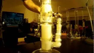 MGW Worked Rasta Stemless showercap to circ perc