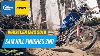Sam Hill finishes 2nd in Whistler | Team CRC Mavic | CRC |